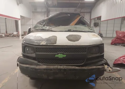 2011 Chevrolet Express 1500 Work Van from USA, damaged, VIN 1GCSGAFX7B1125833